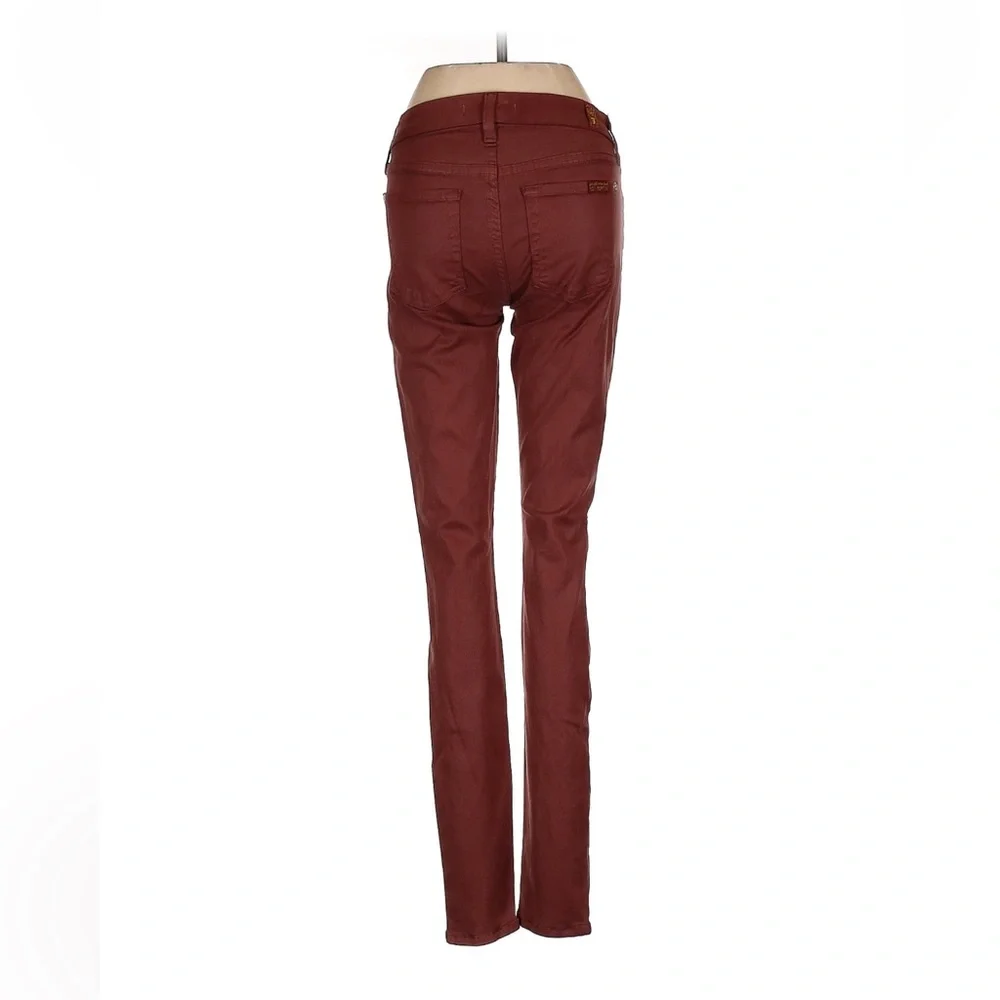 7 For All Mankind Coated Colored Jeans Size 24 - Picture 2 of 2